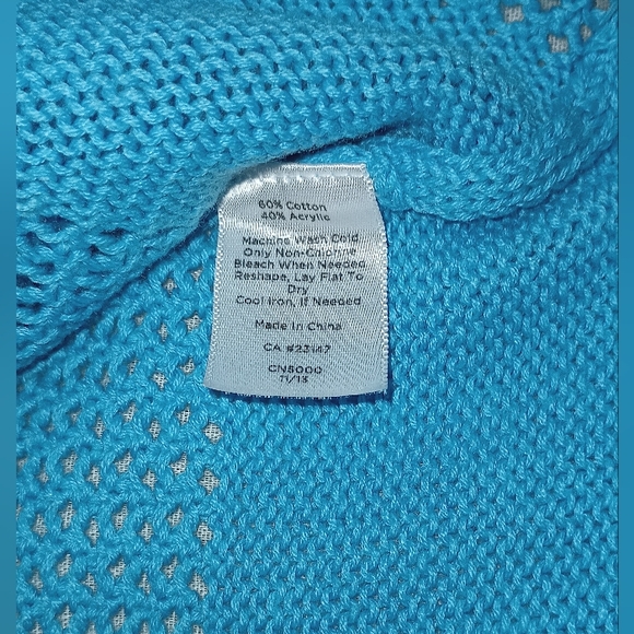 Talbots Blue Sweater - Picture 5 of 7